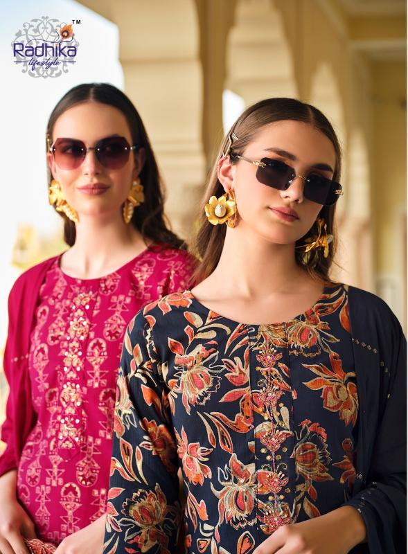 Radhika LifeStyle Alexa Vol 1 Catalog indian kurtis online shopping australia