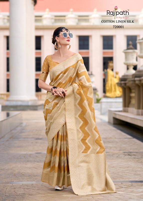 Rajpath Renault Catalog Cotton Linen Fancy famous silk sarees stores in india