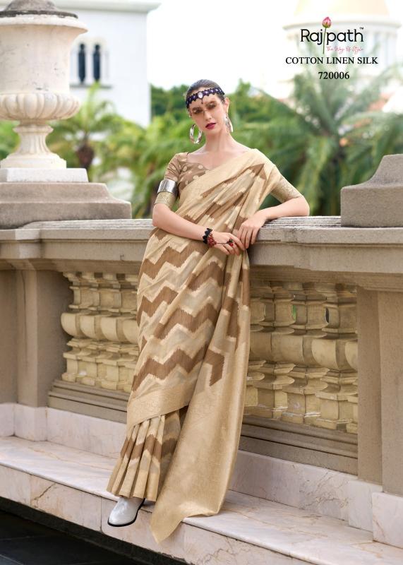Rajpath Renault Catalog Cotton Linen Fancy famous silk sarees stores in india