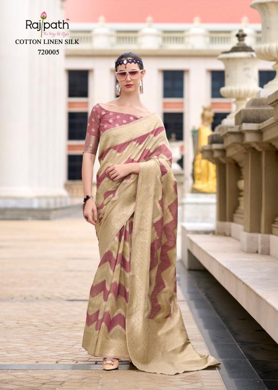 Rajpath Renault Catalog Cotton Linen Fancy famous silk sarees stores in india
