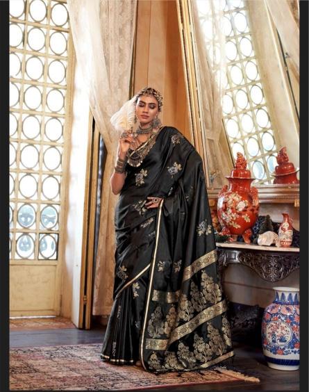 Rajtex Kanthkala Catalog Flora Satin handloom sarees online india