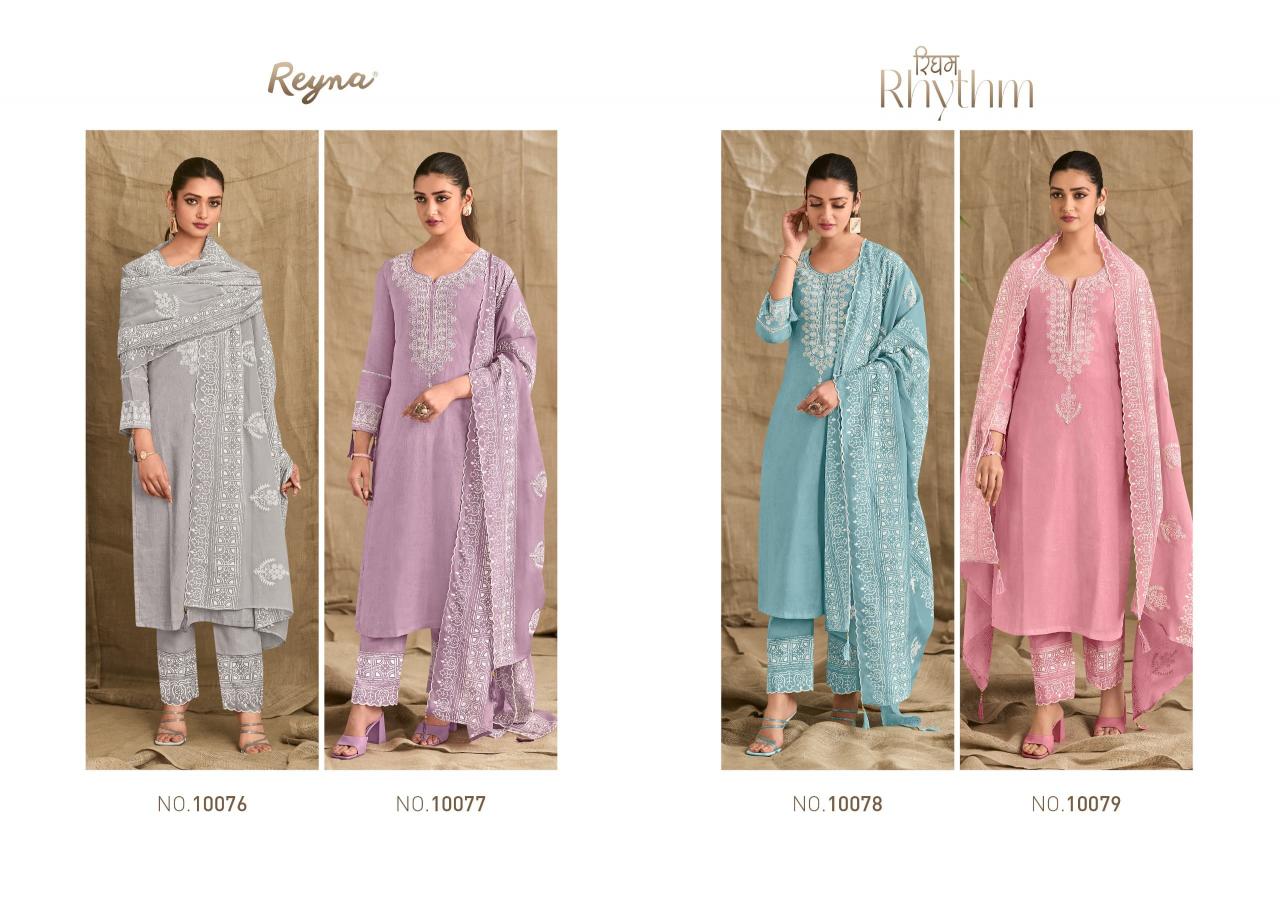 Reyna Rhythm Catalog ludhiana design salwar kameez wholesale exporter