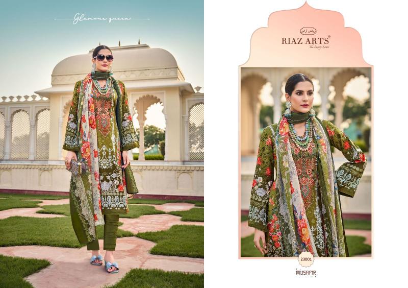 Riaz Arts Musafir Vol 14 Catalog dress materials for wholesale