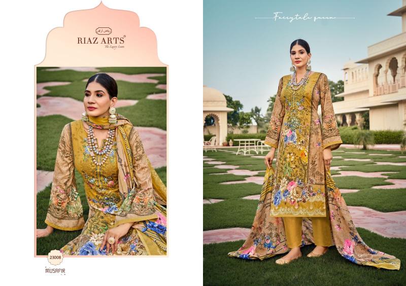 Riaz Arts Musafir Vol 14 Catalog dress materials for wholesale
