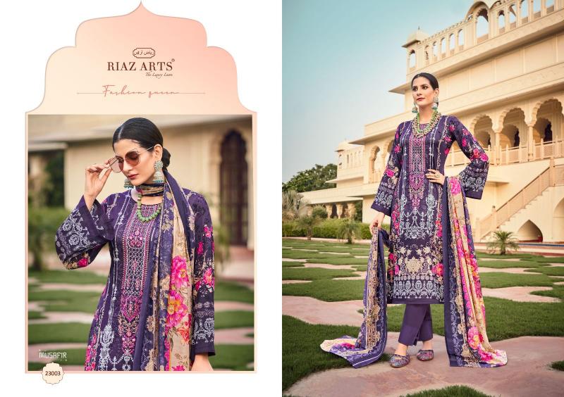 Riaz Arts Musafir Vol 14 Catalog dress materials for wholesale