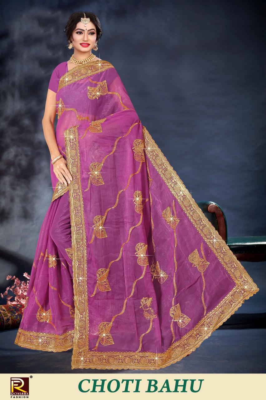 Ronisha Choti Bahu Catalog online shopping for saree in india cash on delivery