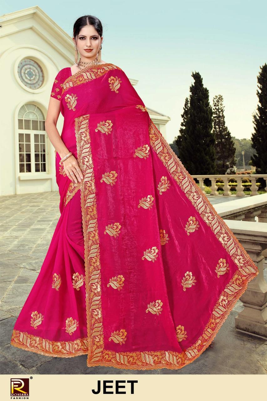 Ronisha Jeet Catalog premium saree brands india