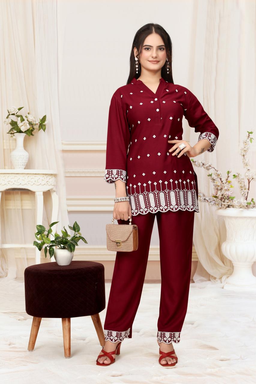 Sabella Fancy Schiffly Work Co Ord Set Collection Catalog  