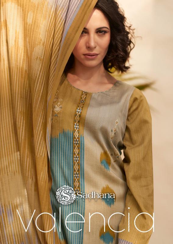 Sadhana Fashion Valencia Catalog best wholesale salwar kameez market