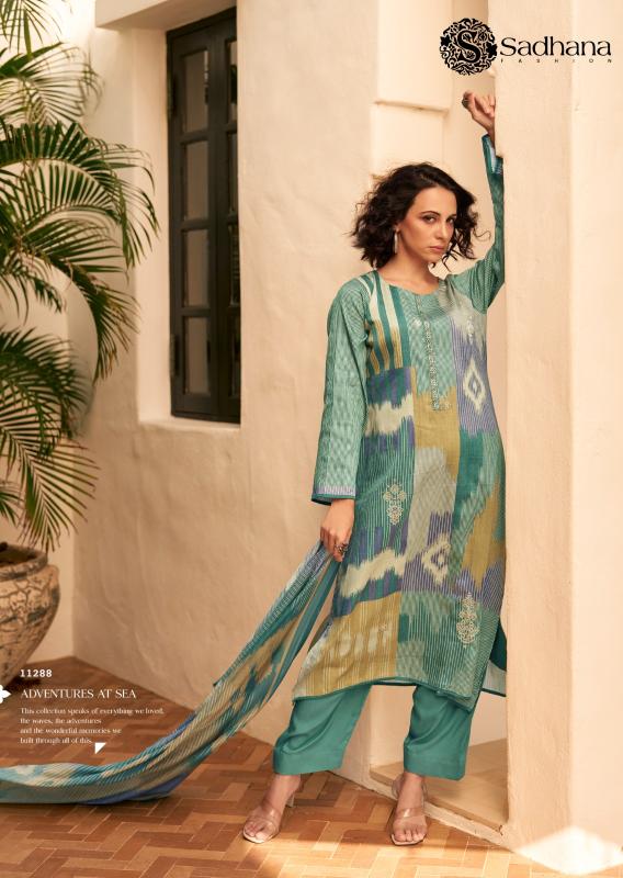 Sadhana Fashion Valencia Catalog best wholesale salwar kameez market