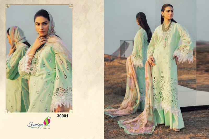 Saniya Adan Libas Chikankari Vol 30 Catalog pakistani dress suit