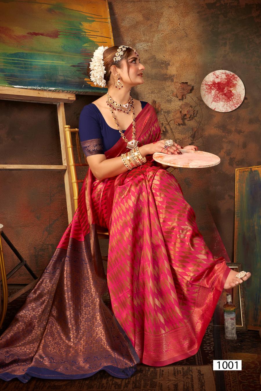Saroj Khazana Silk vol.4 soft silk  saree in surat with price wholesale