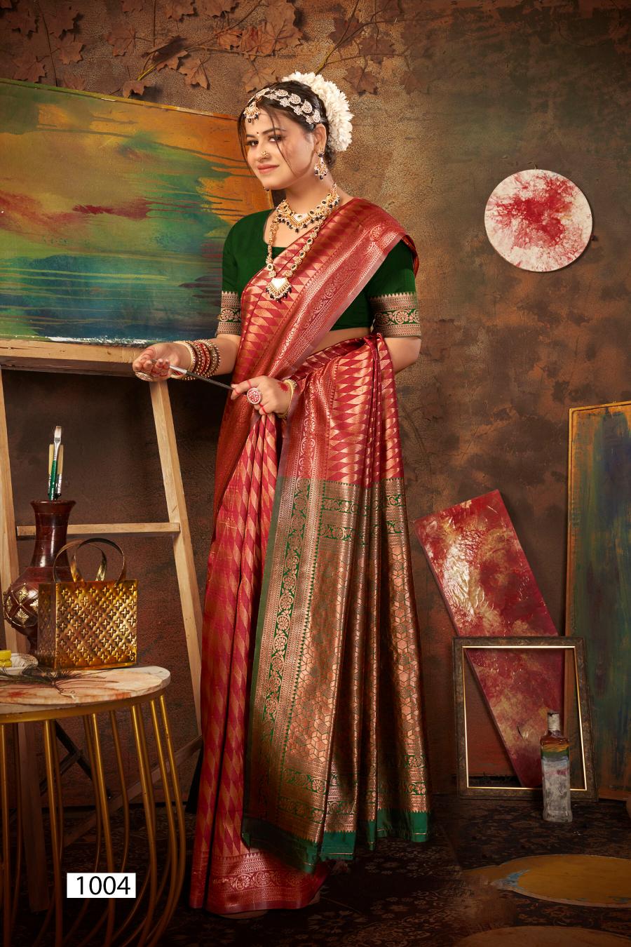 Saroj Khazana Silk vol.4 soft silk  saree in surat with price wholesale