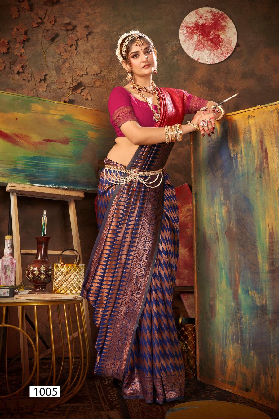 Saroj Khazana Silk vol.4 soft silk  saree in surat with price wholesale