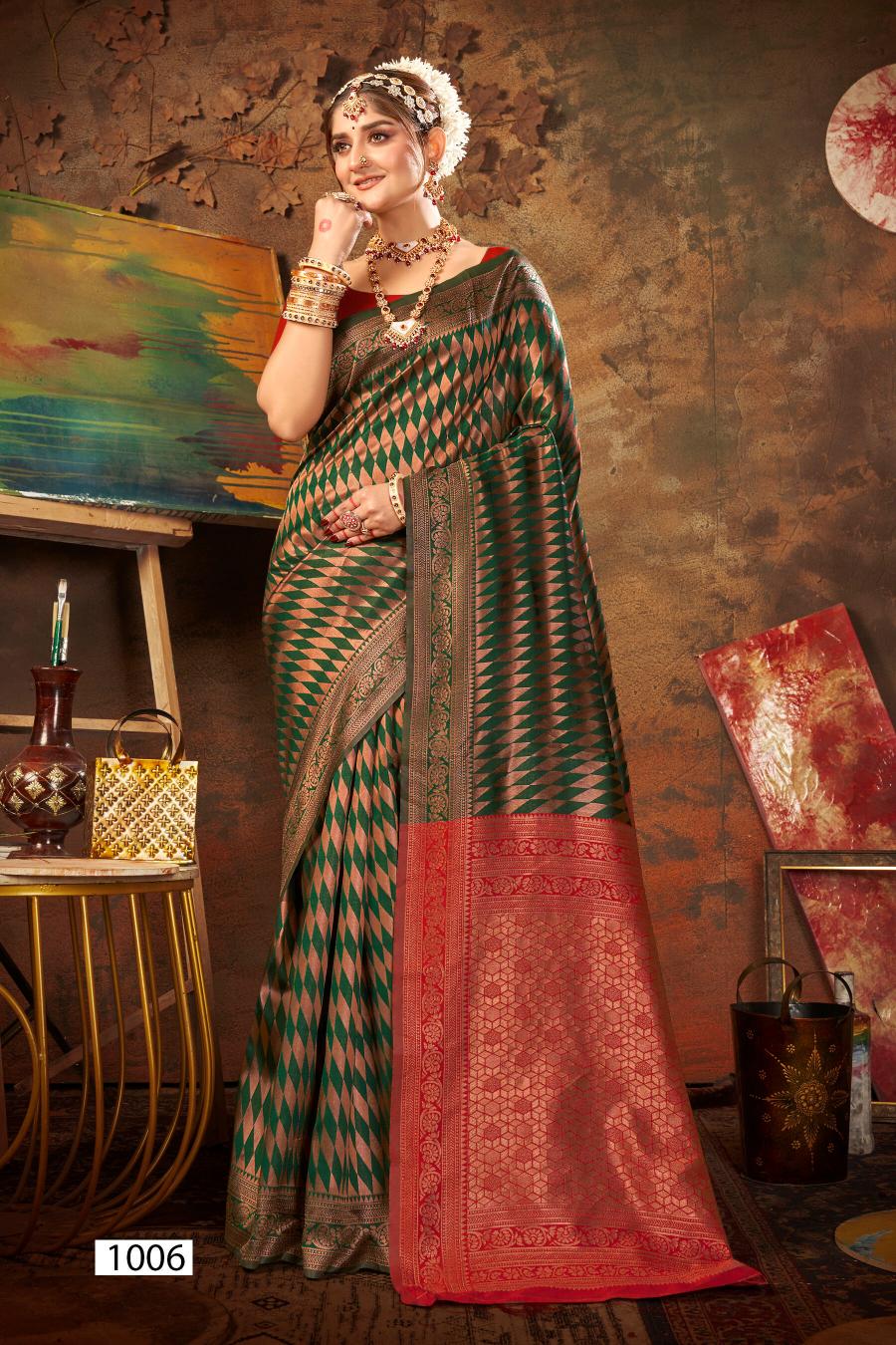 Saroj Khazana Silk vol.4 soft silk  saree in surat with price wholesale