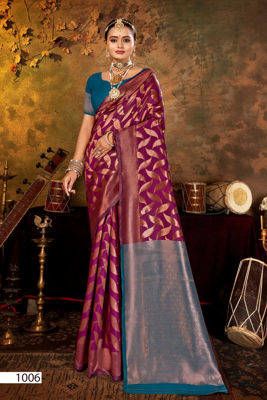 Saroj Khazana Silk vol.6 soft silk  saree in surat with price wholesale