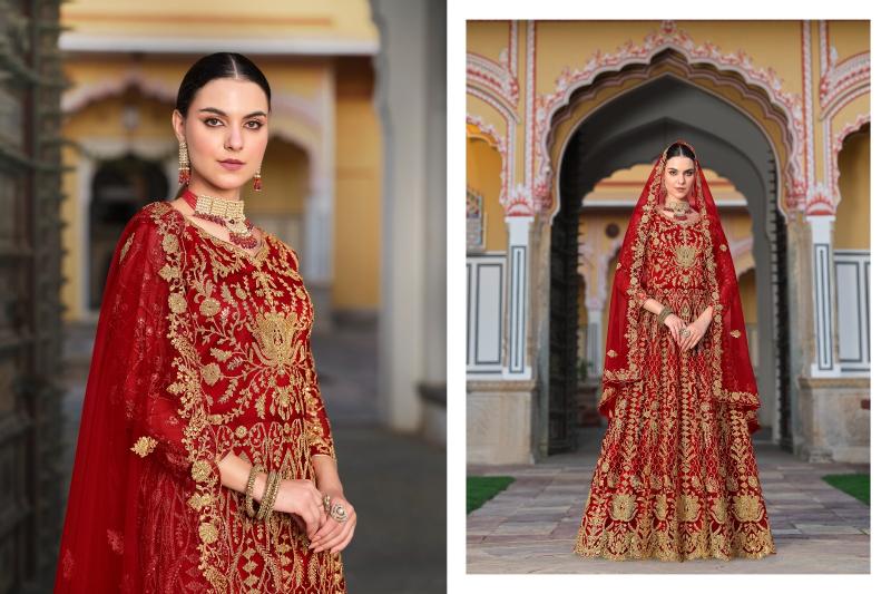 Senhora Mehbooba Vol 1 Catalog Designer Embridered Net Gown kurti catalogue surat