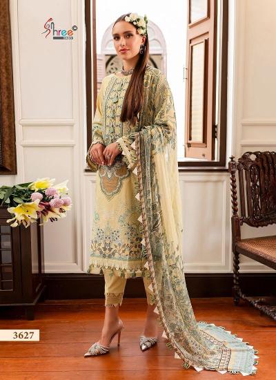 Shree Ayesha Zara Luxury Lawn Collection (2) Chiffon Dupatta eid pakistani suits