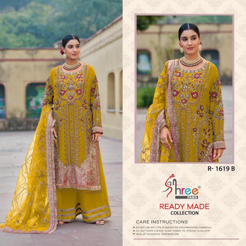 Shree Fabs Maria B R 1619 Catalog wholesale market for pakistani suits in hyderabad