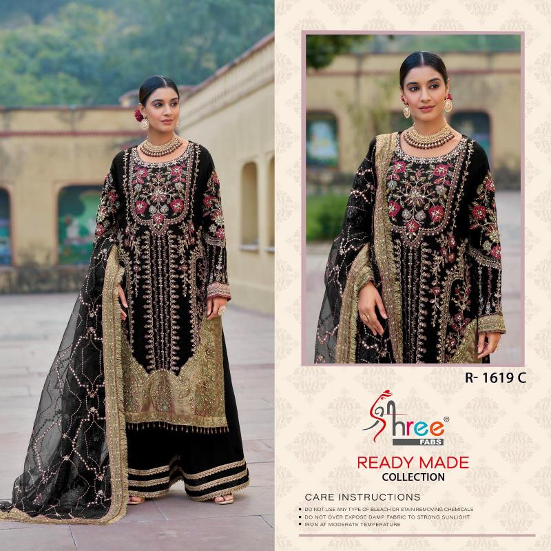 Shree Fabs Maria B R 1619 Catalog wholesale market for pakistani suits in hyderabad