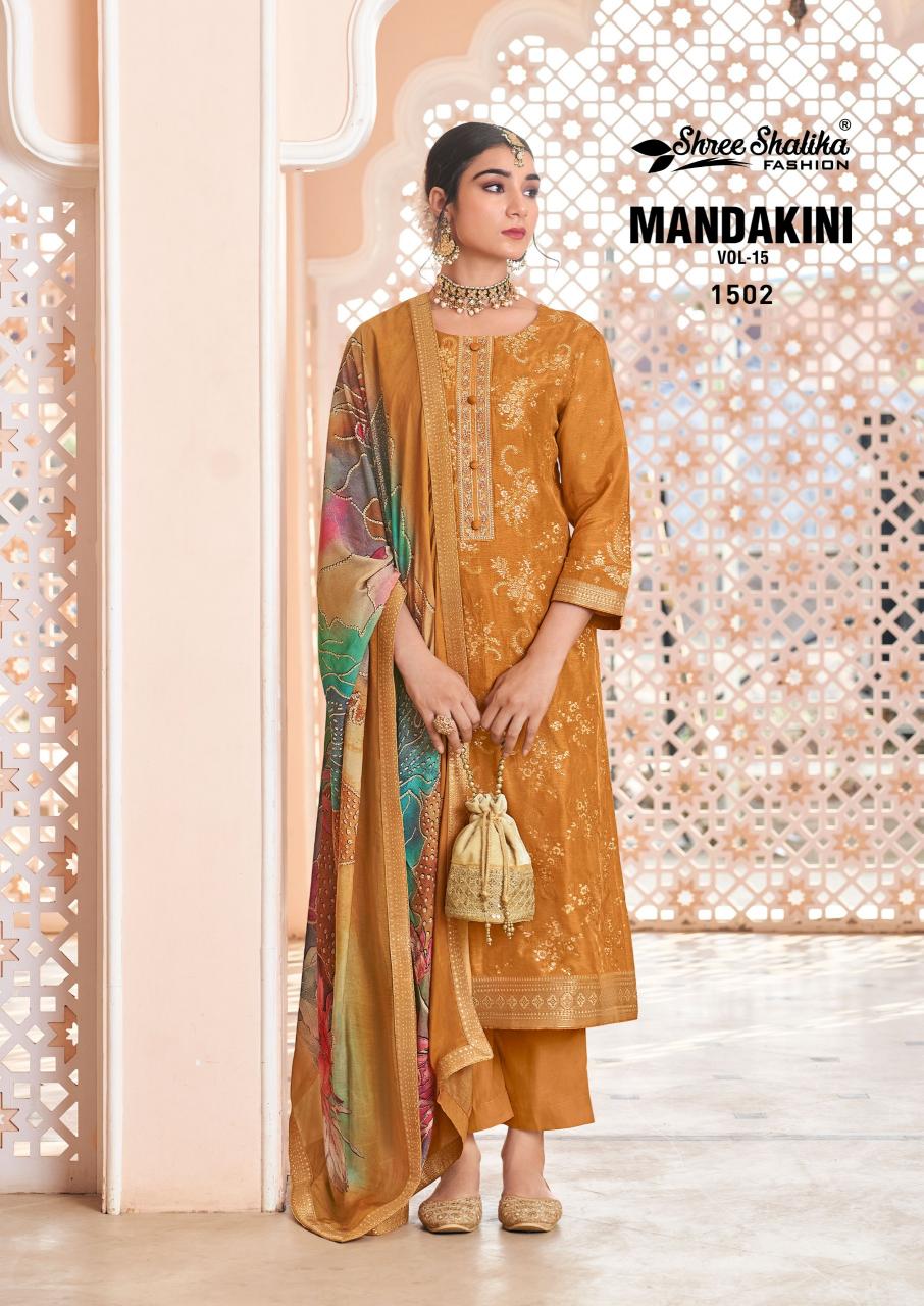 Shree Shalika Mandakini Vol 15 online wholesale pakistani wedding salwar kameez