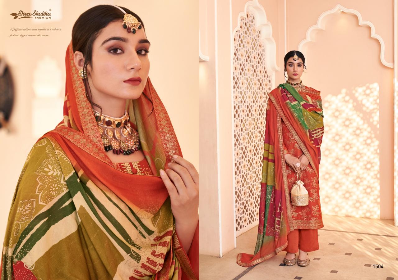 Shree Shalika Mandakini Vol 15 online wholesale pakistani wedding salwar kameez