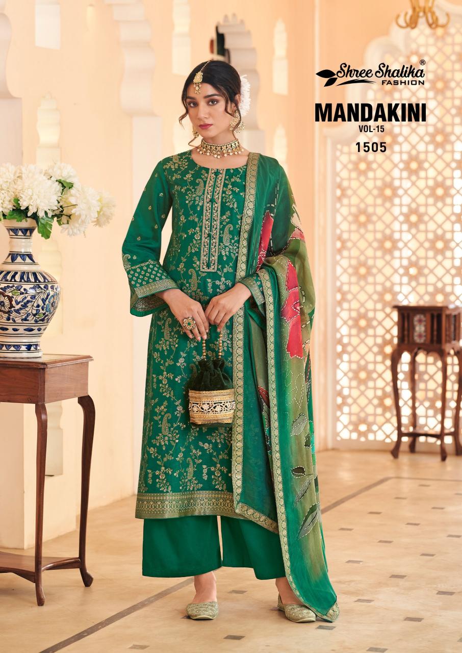 Shree Shalika Mandakini Vol 15 online wholesale pakistani wedding salwar kameez