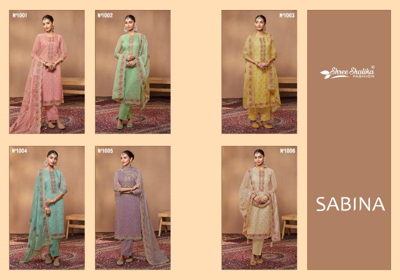 Shree Shalika Sabina salwar kameez catalogue wholesale surat
