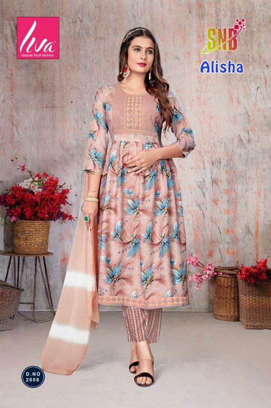 SNB Alisha Vol 2 catalogue kurti design
