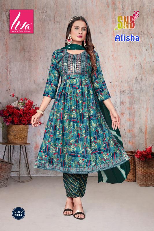 SNB Alisha Vol 2 catalogue kurti design