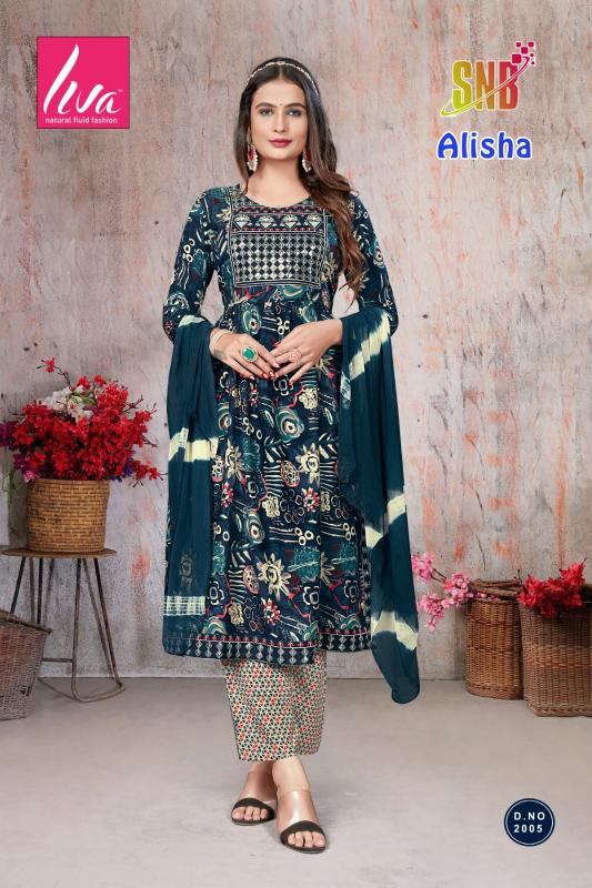 SNB Alisha Vol 2 catalogue kurti design