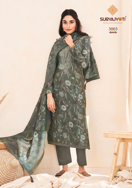 SuryaJyoti Kora Vol-03 – Dress Material - Wholesale Catalog