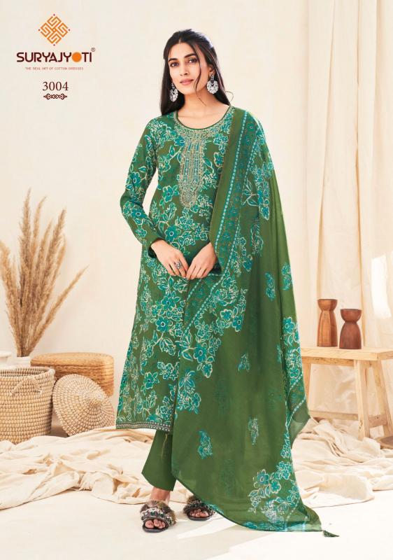 SuryaJyoti Kora Vol-03 – Dress Material - Wholesale Catalog