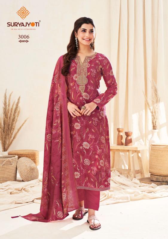 SuryaJyoti Kora Vol-03 – Dress Material - Wholesale Catalog
