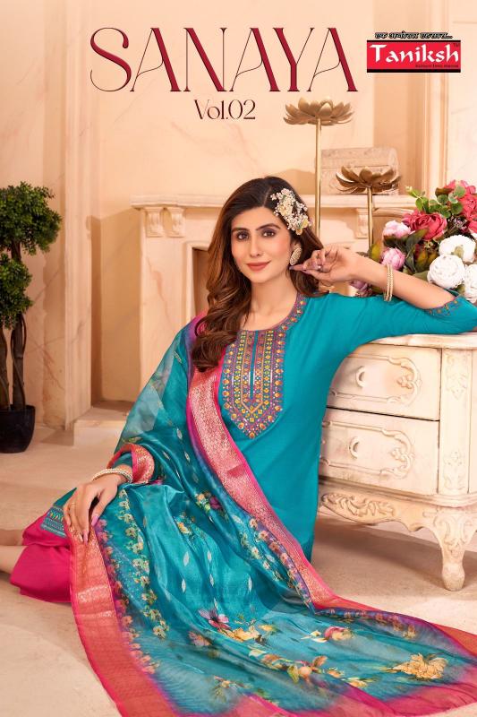 Taniksh Sanaya Vol 2 Catalog indian ladies kurti wholesale