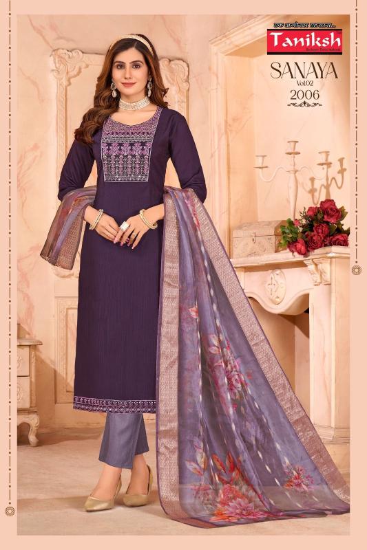 Taniksh Sanaya Vol 2 Catalog indian ladies kurti wholesale