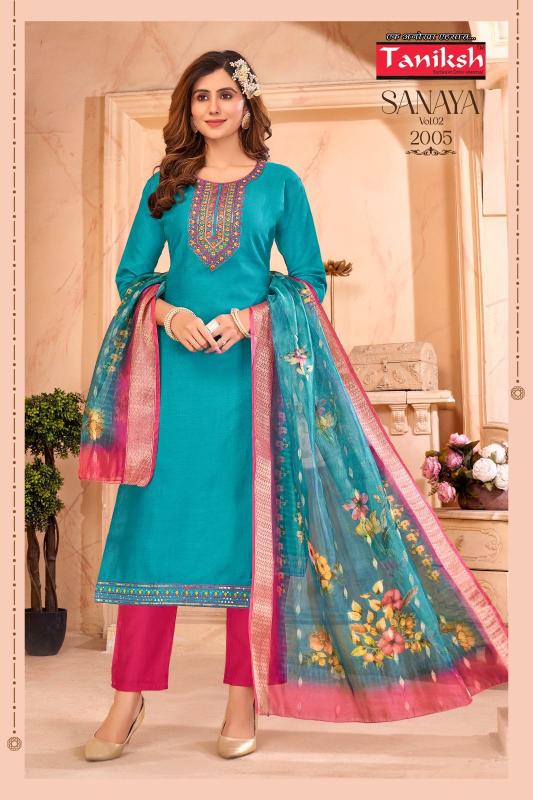 Taniksh Sanaya Vol 2 Catalog indian ladies kurti wholesale