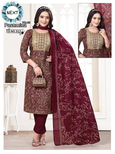 Trendy Pashmina Vol 3 indian cotton kurtis online uk