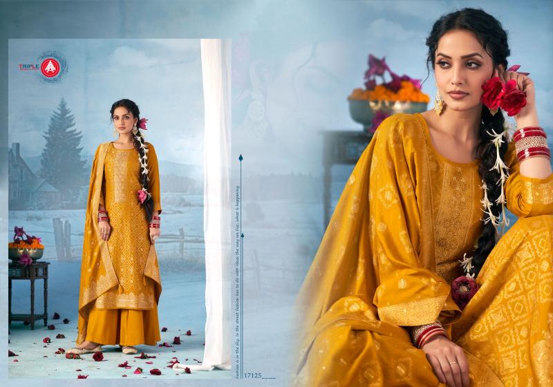 Triple Aaa Hanshika Vol 2 Catalog dress material wholesale market in thrissur