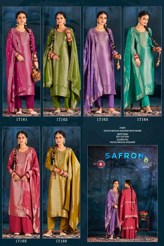 Triple Aaa Safron Designer Muslin buy online wholesale dress material