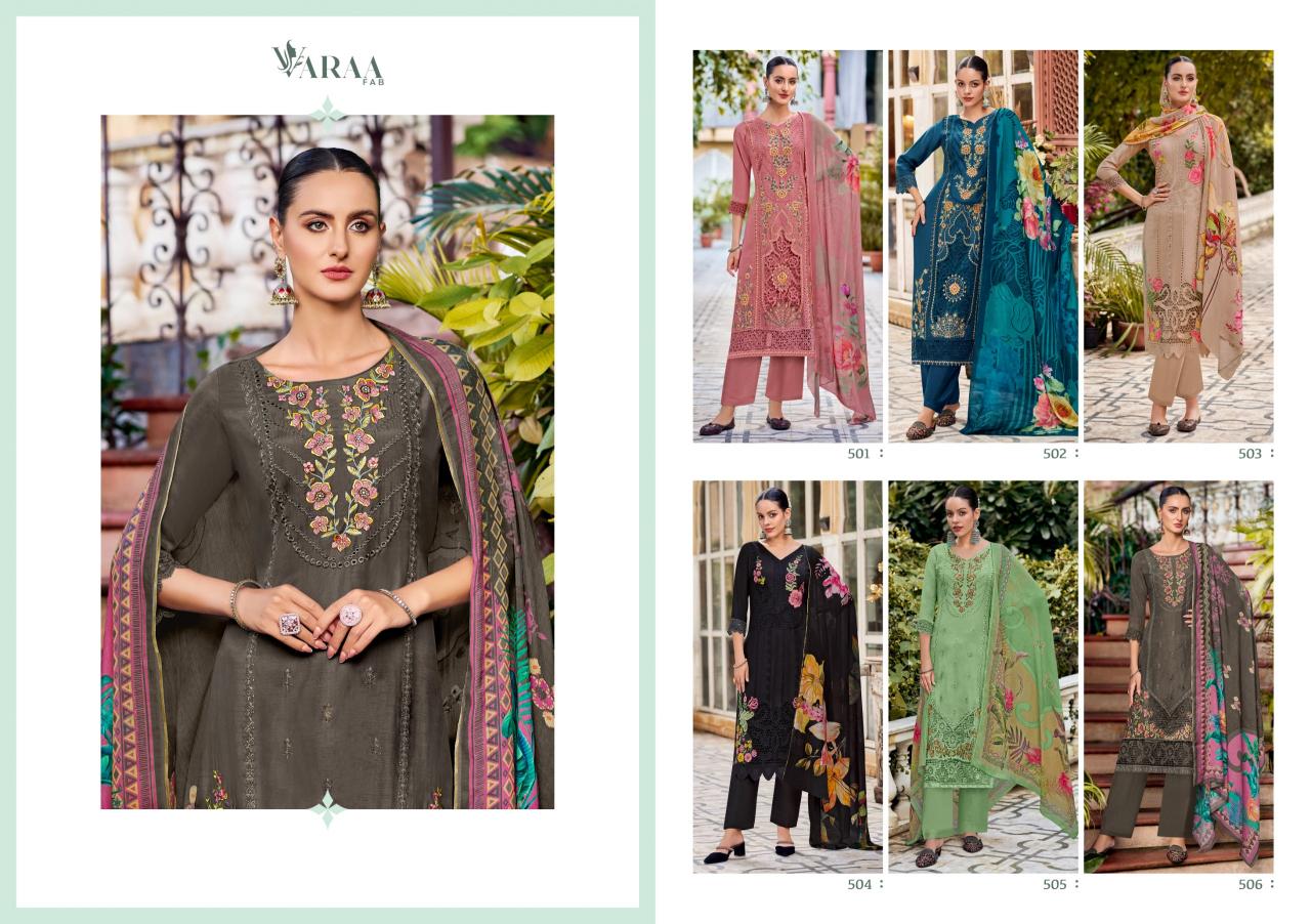 Varaa Fab Gulistaan salwar kameez material wholesale in mumbai