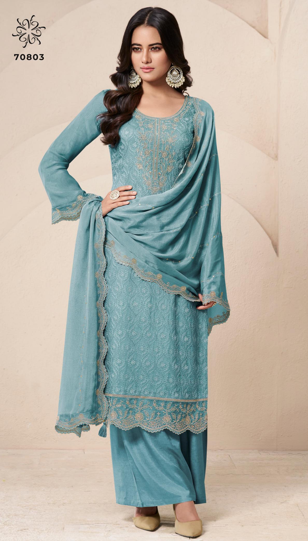Vinay Kuleesh Saroj 2 Catalog wholesale salwar kameez catalogue with price