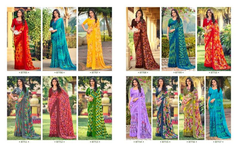 Vipul Simran Catalog beautiful sarees online shopping in india