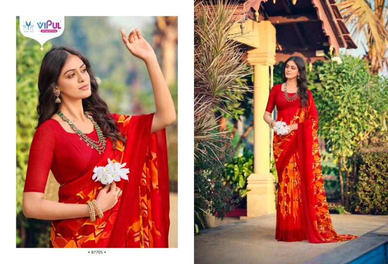 Vipul Simran Catalog beautiful sarees online shopping in india