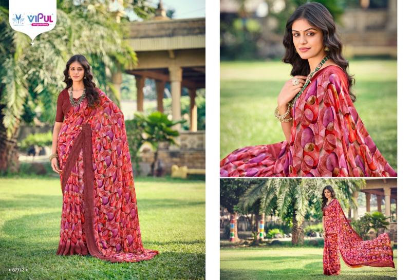 Vipul Simran Catalog beautiful sarees online shopping in india