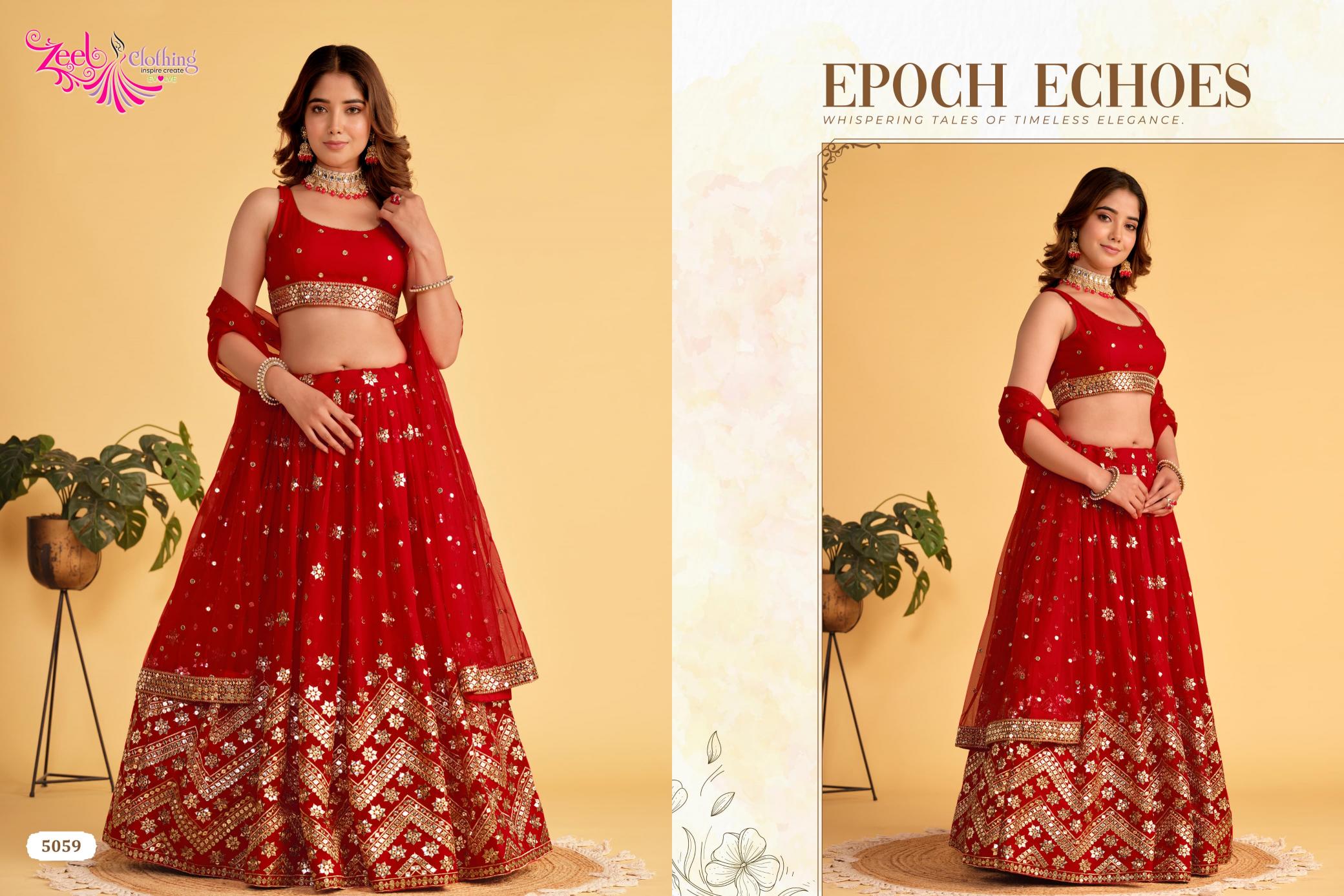 Zeel Clothing Antique Aura Catalog wholesale lehenga market in amritsar