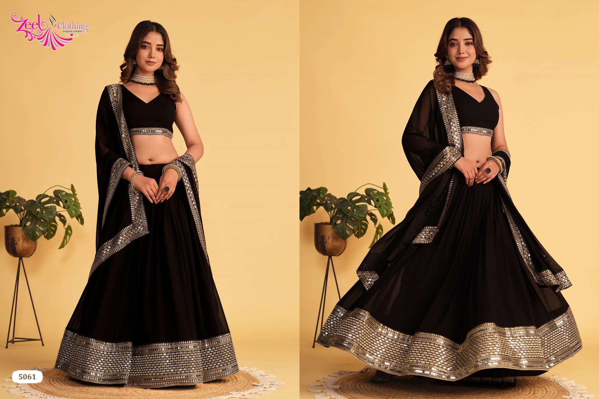 Zeel Clothing Antique Aura Catalog wholesale lehenga market in amritsar