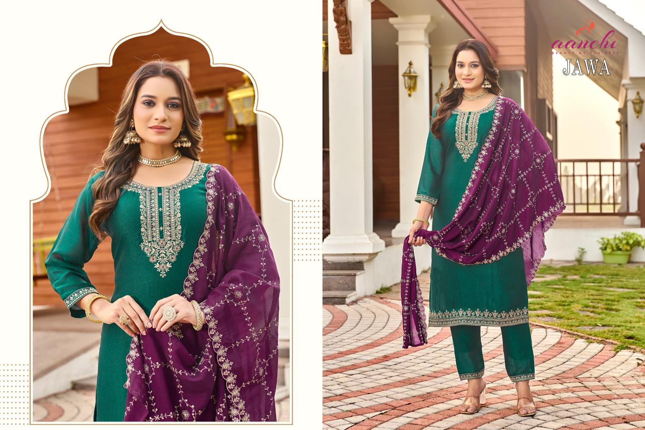 Aanchi Jawa Catalog designer kurti catalogue for resale