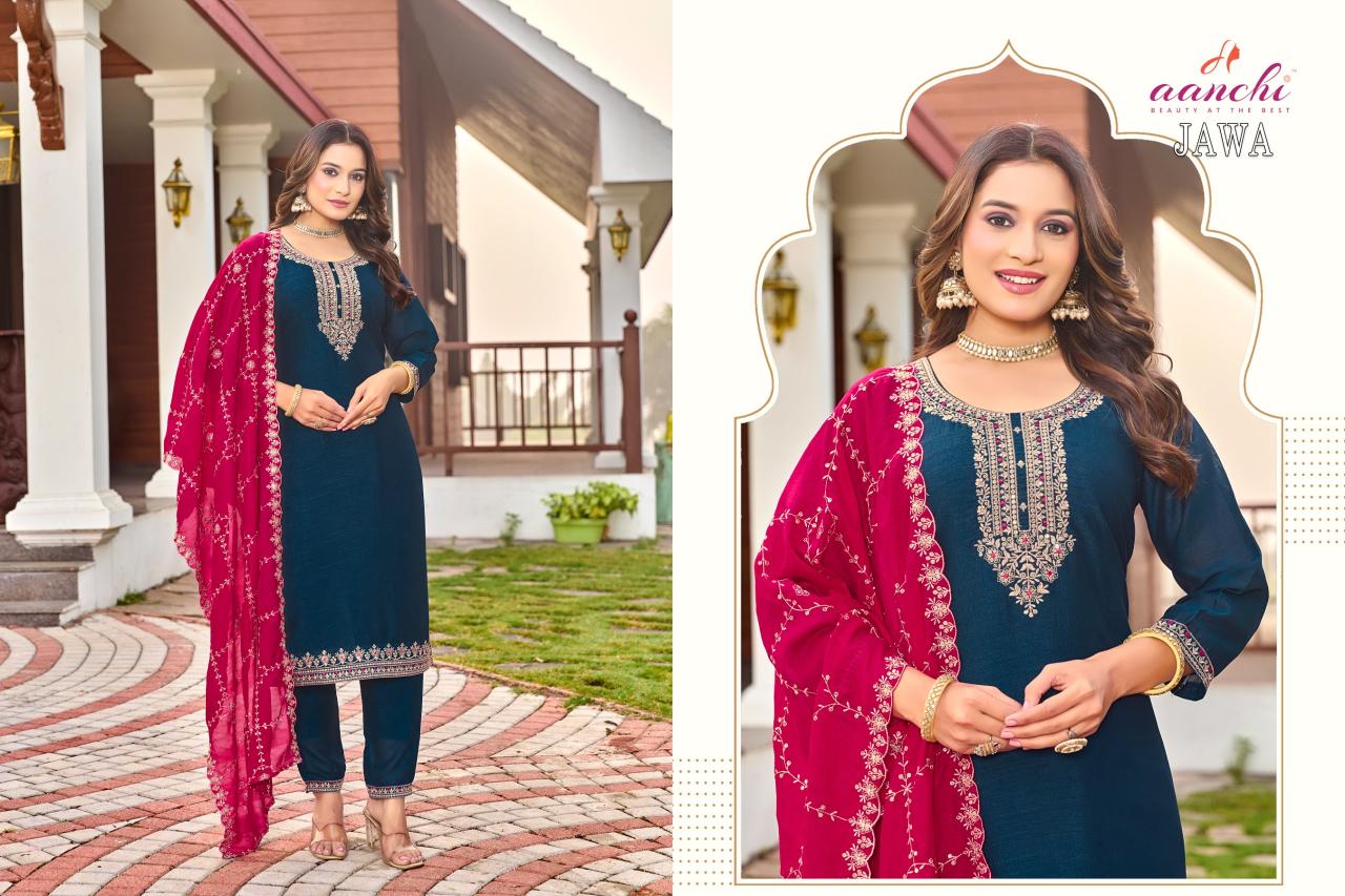 Aanchi Jawa Catalog designer kurti catalogue for resale