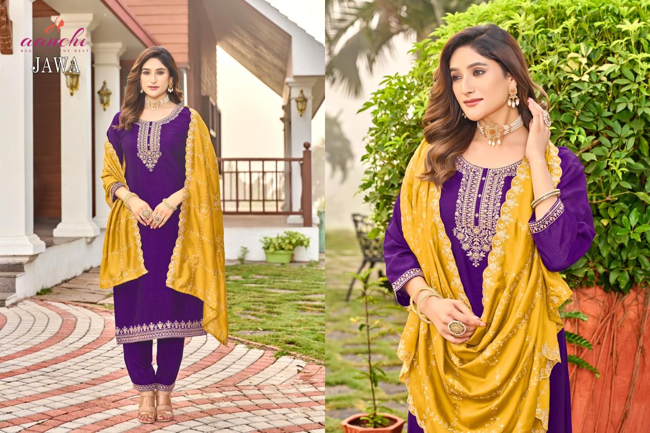Aanchi Jawa Catalog designer kurti catalogue for resale